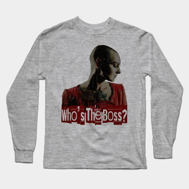 Who's The Boss? Long Sleeve T-Shirt by CreatenewARTees